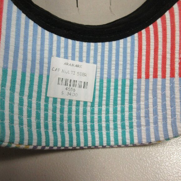 New Era mens colorful striped seersucker Pittsburgh Penguins NHL hat NWT - Picture 8 of 9